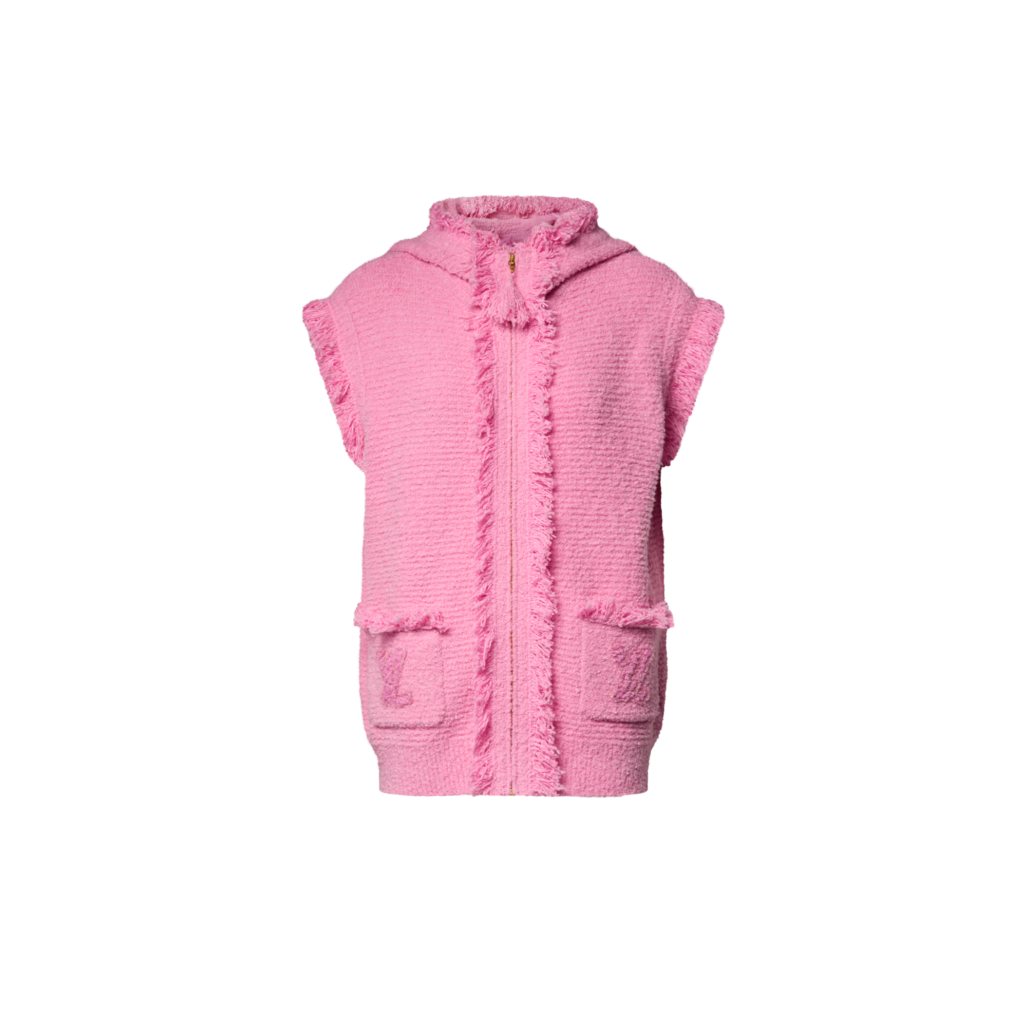 ルイヴィトン LOUIS VUITTON ホットピンクキルテッドプルオーバー FNKL06PT9 トップス ルイヴィトン LOUIS VUITTON ホットピンクキルテッドプルオーバー